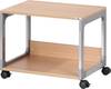 Durable Chariot multifonction argent métallisé, hêtre (l x H x P) 60 x 47.7 x 43.2 cm 3710124 1 pc(s)