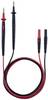testo 0590 0012 Set de cordons de mesure de sécurité mâle 4 mm pointe de test, Banane mâle 4 mm 1.25 m noir, rouge 1 pc(s)