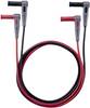 testo 0590 0014 Set de cordons de mesure de sécurité mâle 4 mm mâle 4 mm 1.00 m noir, rouge 1 pc(s)