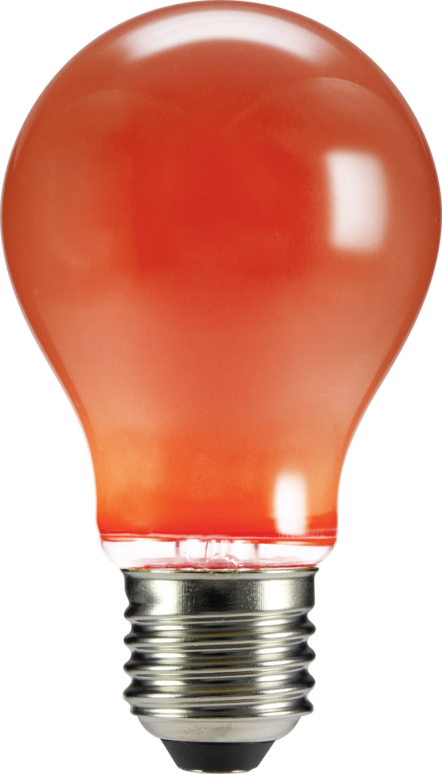 Ampoule LED E27 Sygonix STA6007redcolor 4 W rouge (Ø x L) 60 mm x 105