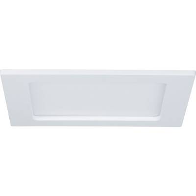 Panneau LED blanc, carré, à montage plafonnier, fin et minimaliste, adapté à l'éclairage intérieur moderne.