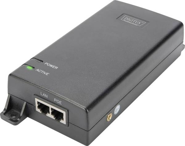 Injecteur PoE Digitus DN-95104 1 GBit/s IEEE 802.3at (25.5 W), IEEE 802.3af (12.95 W)