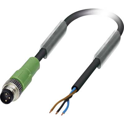 Câbles pour capteurs/actionneurs Pôle: 3 Phoenix Contact SAC-3P-M 8MS/10,0-PUR 1693584 1 pc(s)