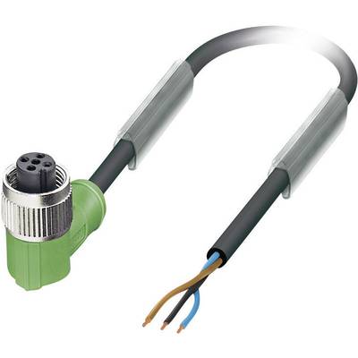 Câbles pour capteurs/actionneurs Pôle: 3 Phoenix Contact SAC-3P- 1,5-PUR/M12FR 1694509 1 pc(s)