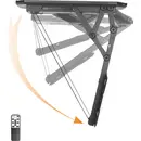 SpeaKa Professional Support TV pour plafond avec motorisation électrique, inclinable, extensible 58,4 cm (23") - 139,7 c