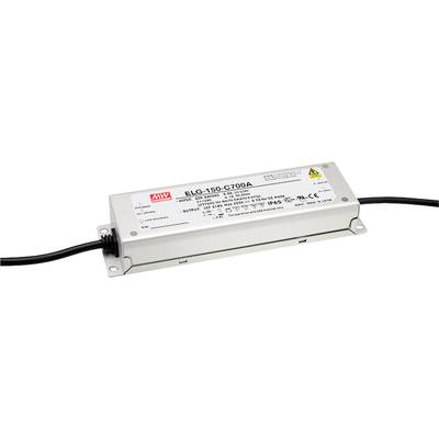 Bloc d'alimentation à découpage LED Driver de LED à courant constant Mean Well ELG-150-C500A 150 W (max) 0.25 - 0.5 A 15