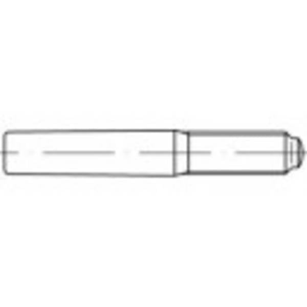 TOOLCRAFT  144645 Goupille conique (Ø x L) 8 mm x 85 mm  acier  10 pc(s)