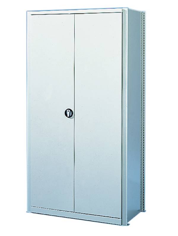META Regalbau 61241 Rayonnage à tablettes (l x H) 1 m x 2 m acier revêtement par poudre  gris clair (RAL 7035) 1 pc(s)