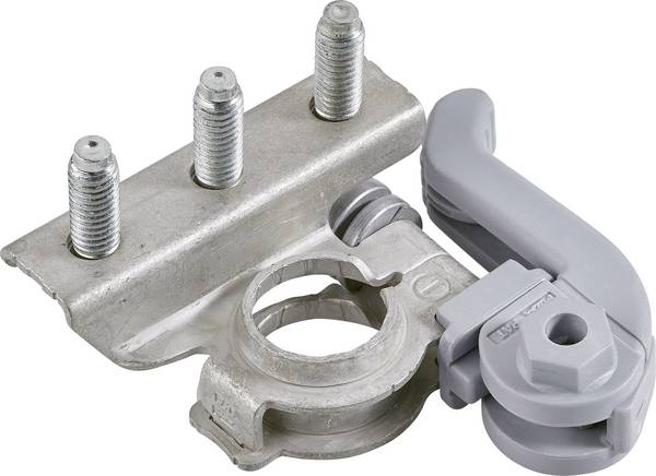 Borne polaire pour batterie MTA Automotive 15.07915 (L x l x H) 53 x 53 x 20 mm 1 pc(s)