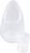 Aspirateur nasal transparent avec réservoir amovible.