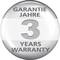 Badge indique '3 ans de garantie'