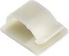 Embase de fixation Plage de Ø du faisceau: 11.10 mm (max) TRU COMPONENTS TC-FC2211203 1593111 naturel 1 pc(s)