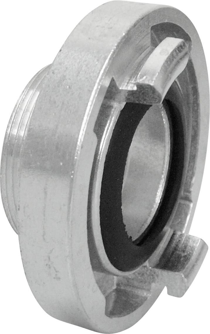 Adaptateur de connexion métallique fileté avec joint d'étanchéité. Utilisé pour les raccordements dans les systèmes mécaniques ou les installations.