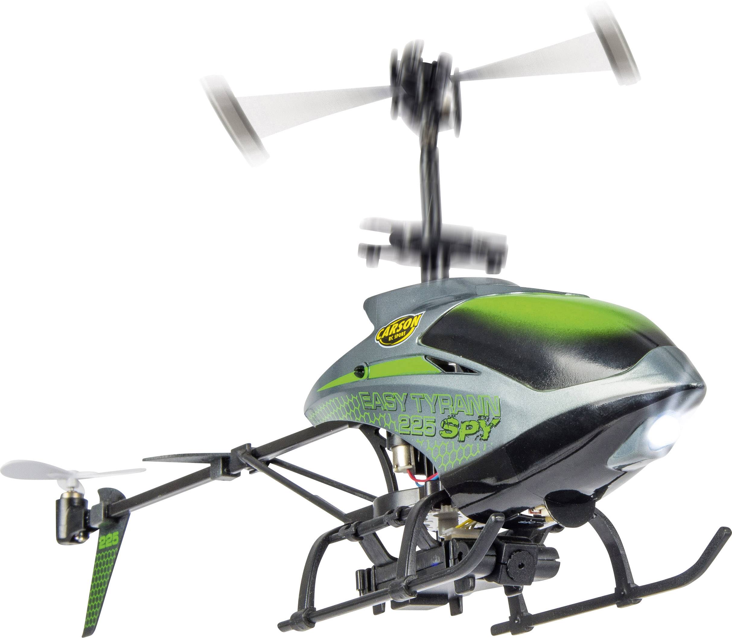 Hélicoptère RC débutant Carson RC Sport Easy Tyrann 225 500507087 prêt