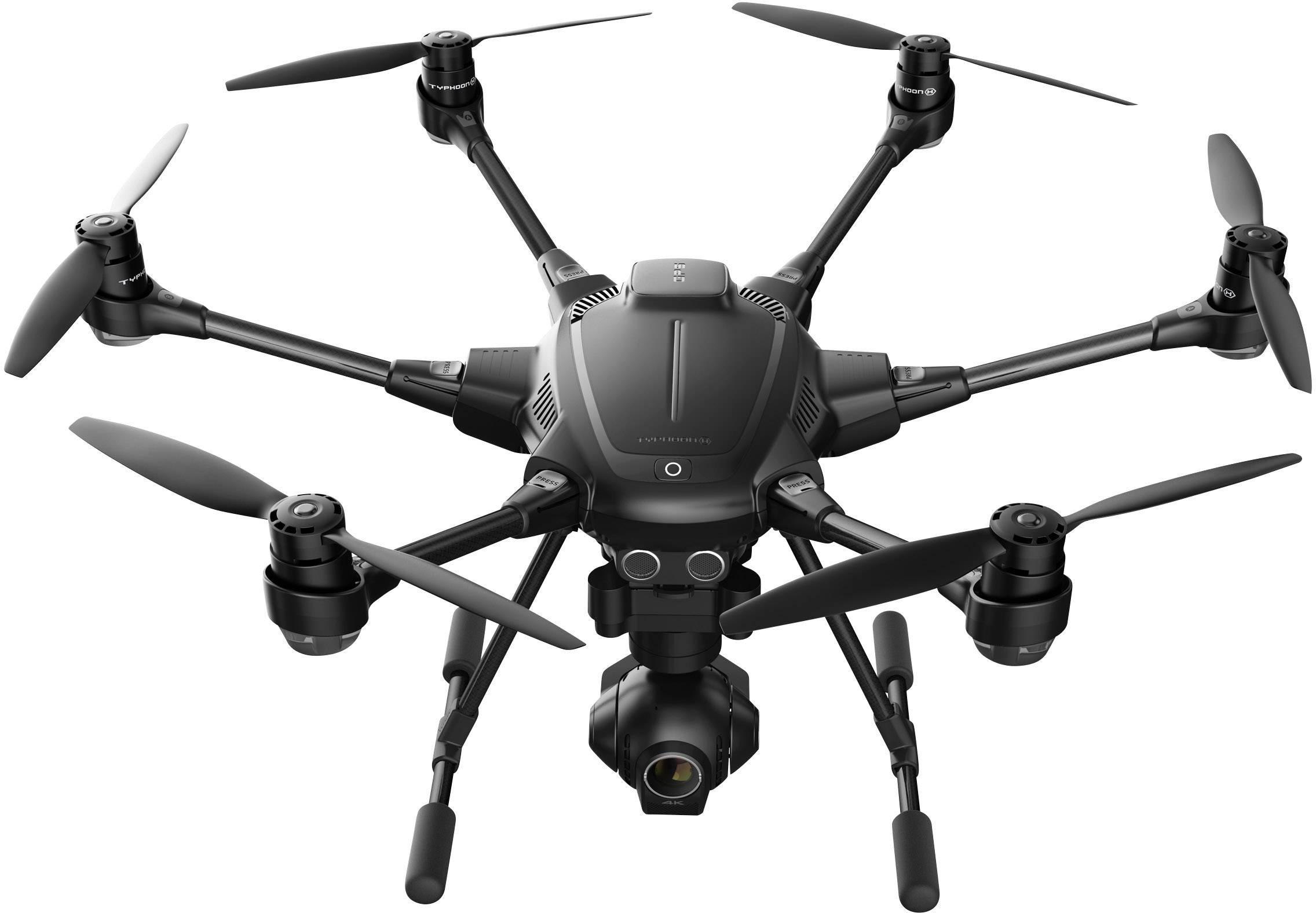 Drone professionnel Yuneec Typhoon H RealSense + CGO3+ prêt à voler