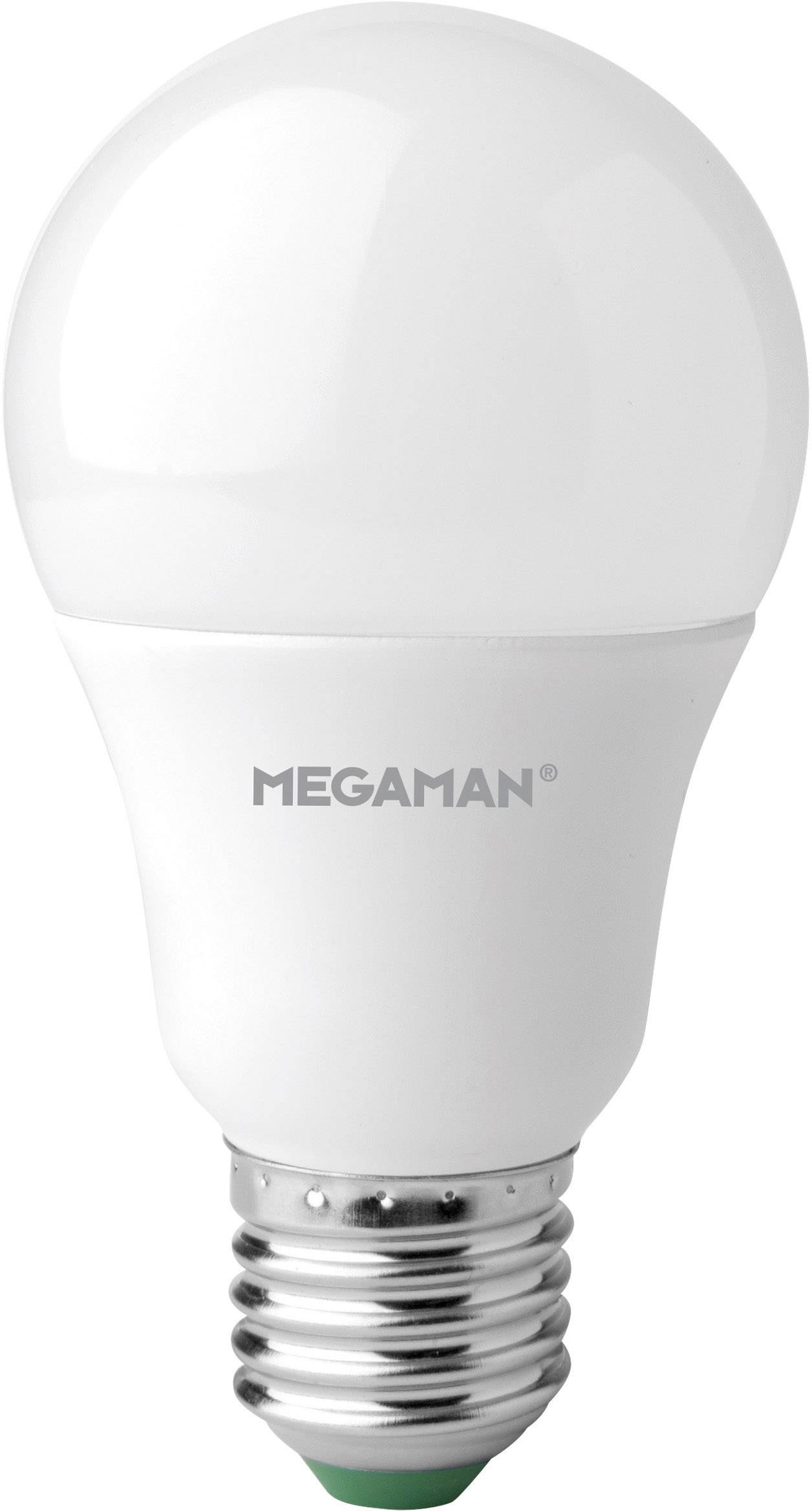Megaman MM21086 LED CEE F (A - G) E27 forme de poire 8.6 W = 60 W blanc neutre (Ø x H) 60 mm x 109 mm non dimmable 1 pc(