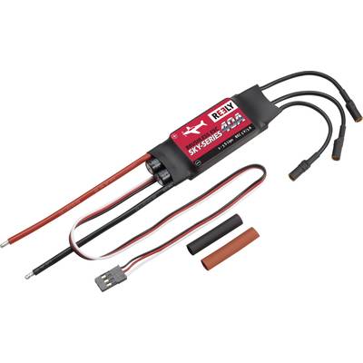 Reely Sky-Series 40 A Régulateur brushless pour avion Charge admissible (max.): 55 A 