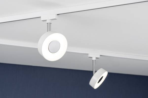 Luminaire sur rail haute tension Paulmann Circle URail LED intégrée 5 W LED blanc