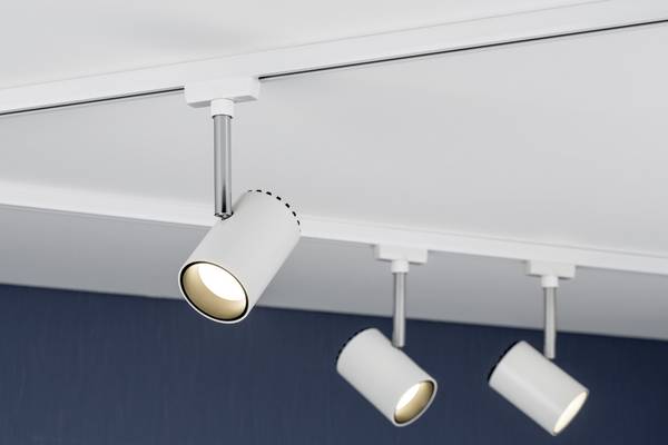 Luminaire sur rail haute tension Paulmann Shine URail LED intégrée 5 W LED blanc