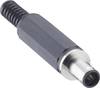Connecteur basse tension mâle, droit Lumberg 1636 07 Diamètre extérieur: 5.6 mm Diamètre intérieur: 0.9 mm 1 pc(s)