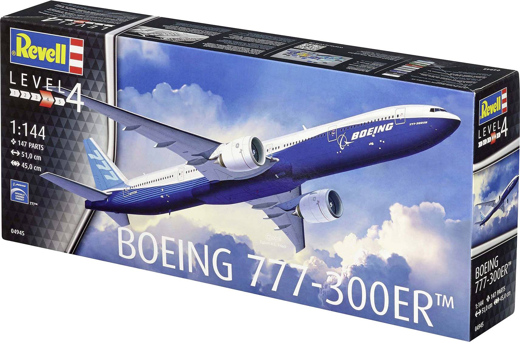 Revell 04945 Boeing 777-300ER Maquette d'avion 1:144-4