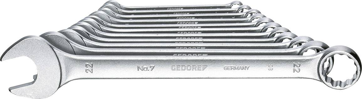 Gedore 6093070 6093070 Jeu de clés mixtes 11 pièces Ouverture de clé (métrique) 8 - 22 mm