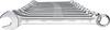 Gedore 6093070 Gedore 6093070, 85 mm, 40 mm, 868 g Jeu de clés mixtes 11 pièces Ouverture de clé (métrique) 8 - 22 mm