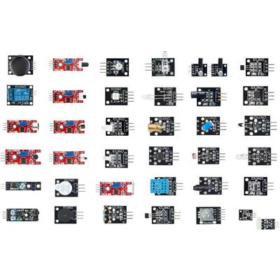 Kit de capteurs 37 en 1 kit de capteurs pour Arduino™. Adapté pour (cartes Arduino) : Arduino