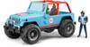bruder Modèle réduit de voiture particulière Jeep modèle fini Modèle réduit de voiture