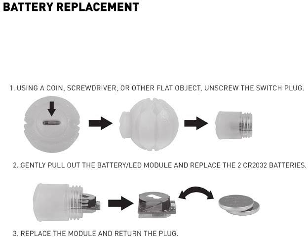 Balle LED Glowstreak, change de couleur-4