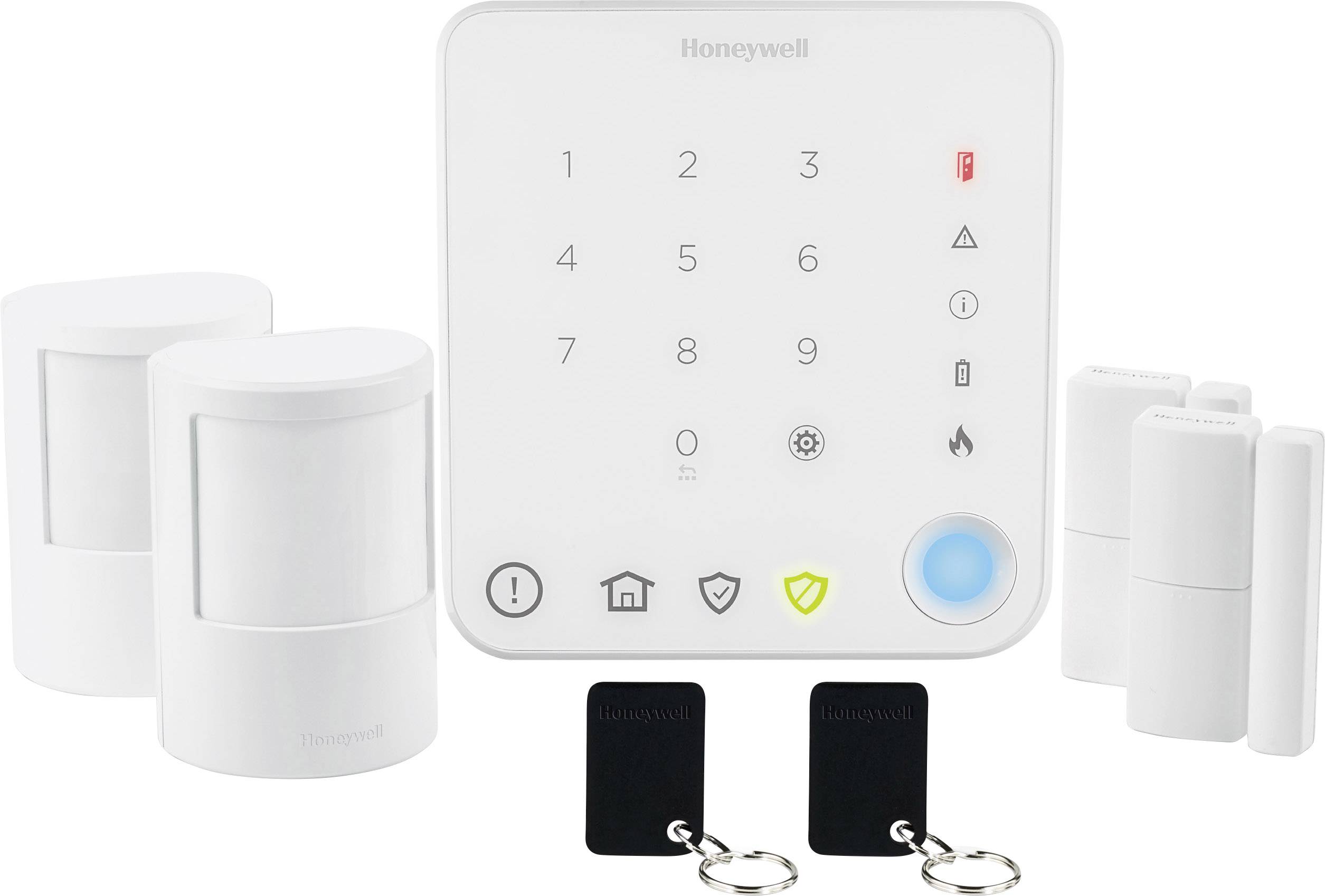 Pack Alarme Sans Fil Accessoires Honeywell Home Hs S Conrad Fr