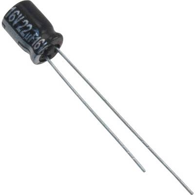 Panasonic  Condensateur électrolytique sortie radiale  2 mm 33 µF 10 V 20 % (Ø) 5 mm 1 pc(s) 