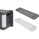 Bopla BA WL 17 7024 00500304 Patte de fixation murale (L x l x H) 173 x 40 x 8 mm aluminium gris graphite (RAL 7024) 2 p