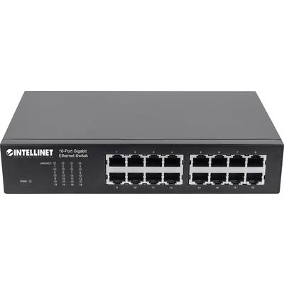 Switch réseau Intellinet 561068 16 ports 1 GBit/s 
