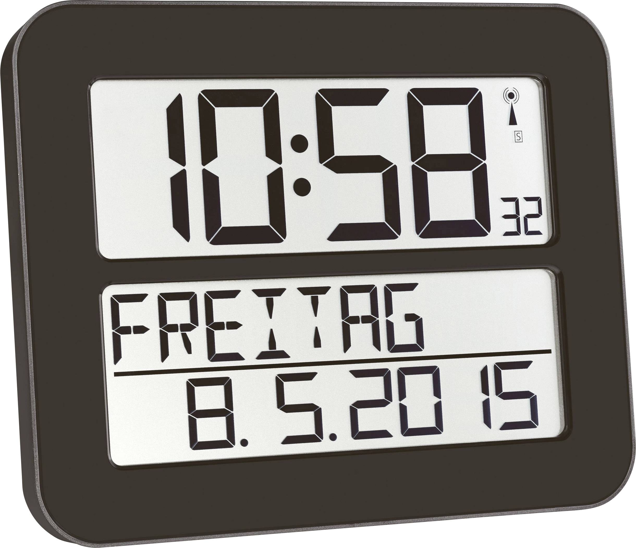 TFA Dostmann 60.3518.01 Horloge radio-pilotée avec set daiguilles 