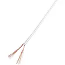 TRU COMPONENTS 93030c533 Fil de câblage 2 x 1 mm² blanc 25 m