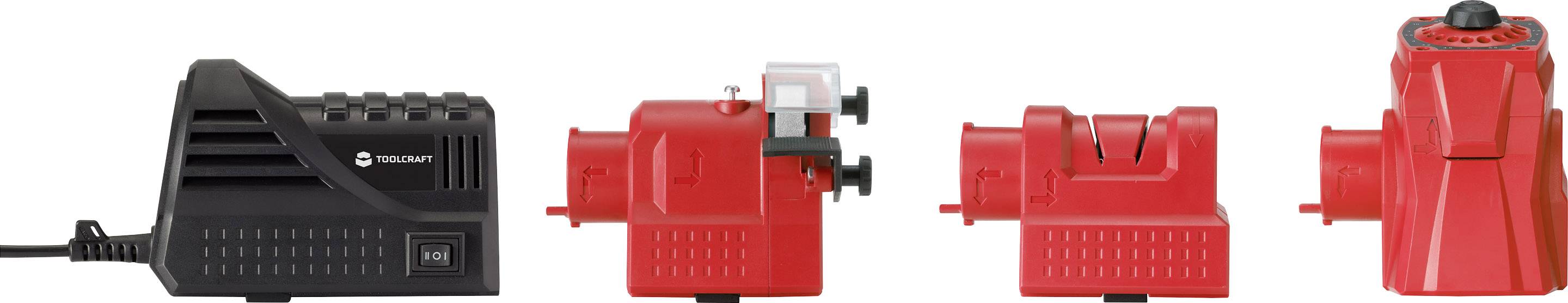 Machine à aiguiser et à affûter 3 en 1 TOOLCRAFT 1485219-3