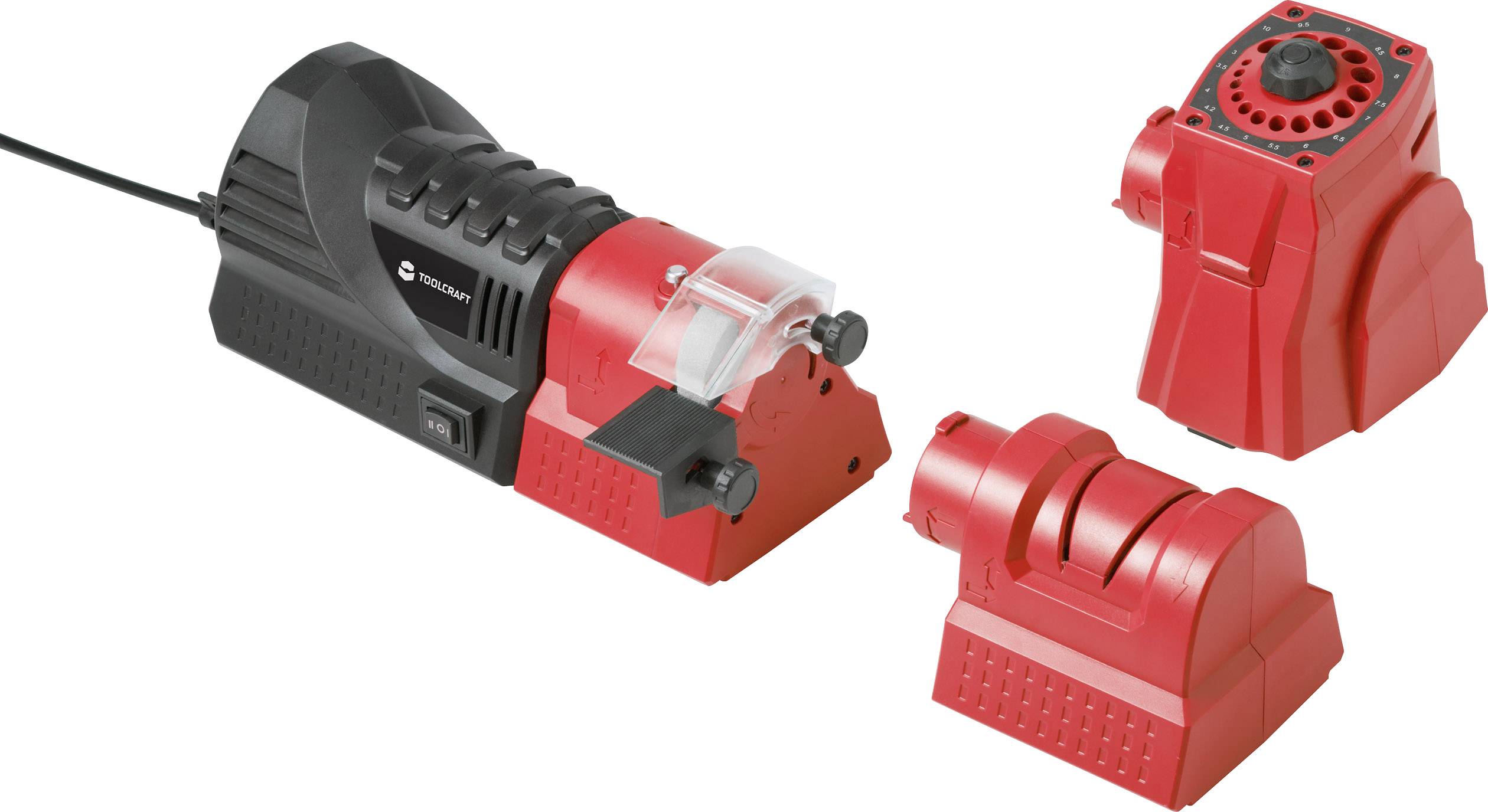 Machine à aiguiser et à affûter 3 en 1 TOOLCRAFT 1485219