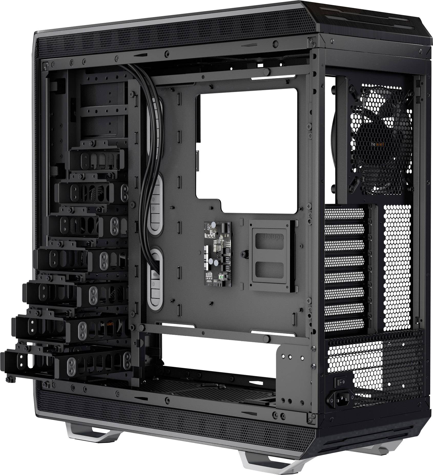 Boîtier PC, Boîtier gaming Tour midi BeQuiet Dark Base 900 Silver noir