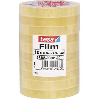 tesa  57388-00001-01 tesafilm Standard transparent (L x l) 66 m x 15 mm 10 pc(s)