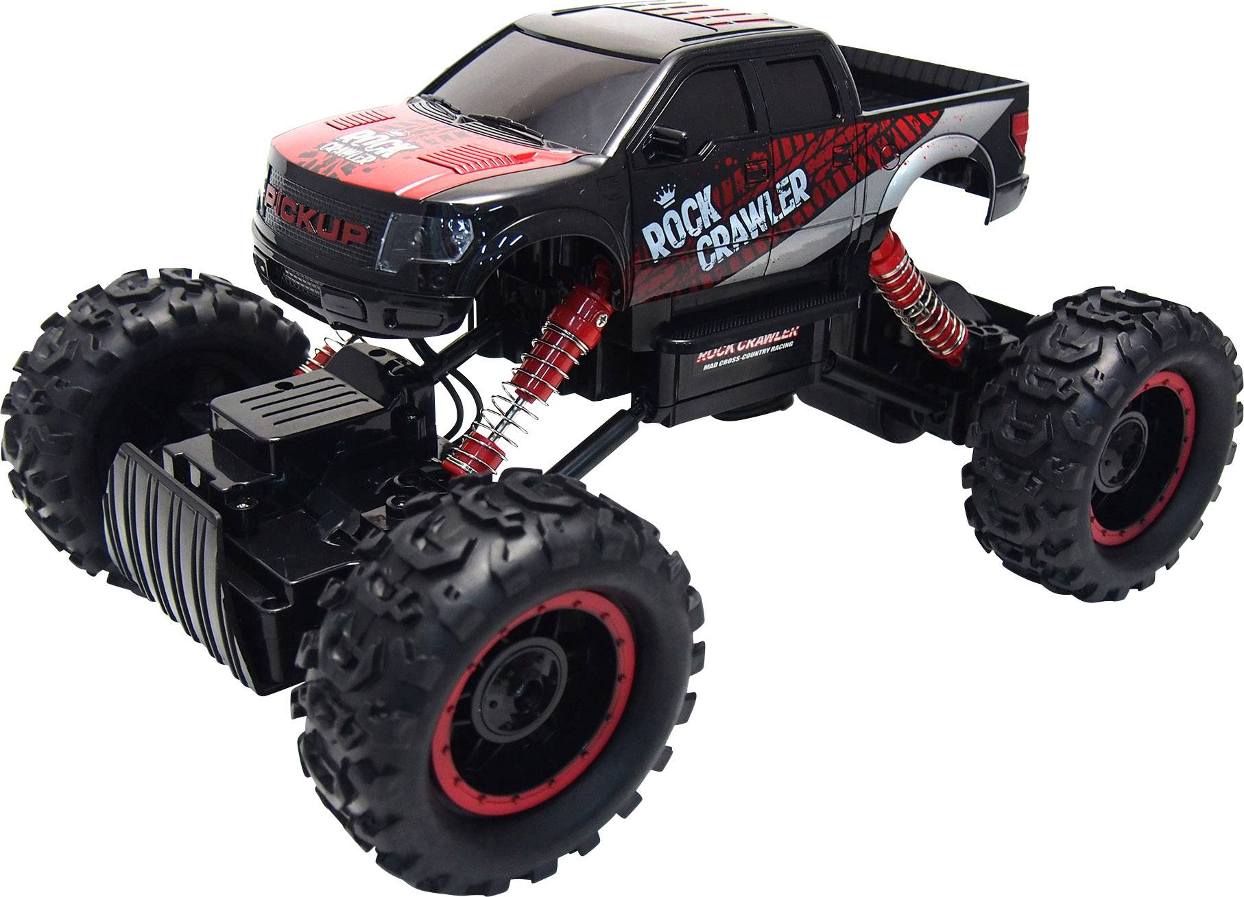 Crawler électrique Amewi Rock-Crawler brushed 2,4 GHz 4 roues motrices (4WD) 100% RtR 1:14