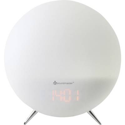 N/A FM soundmaster UR220WE blanc lumière d'ambiance-0