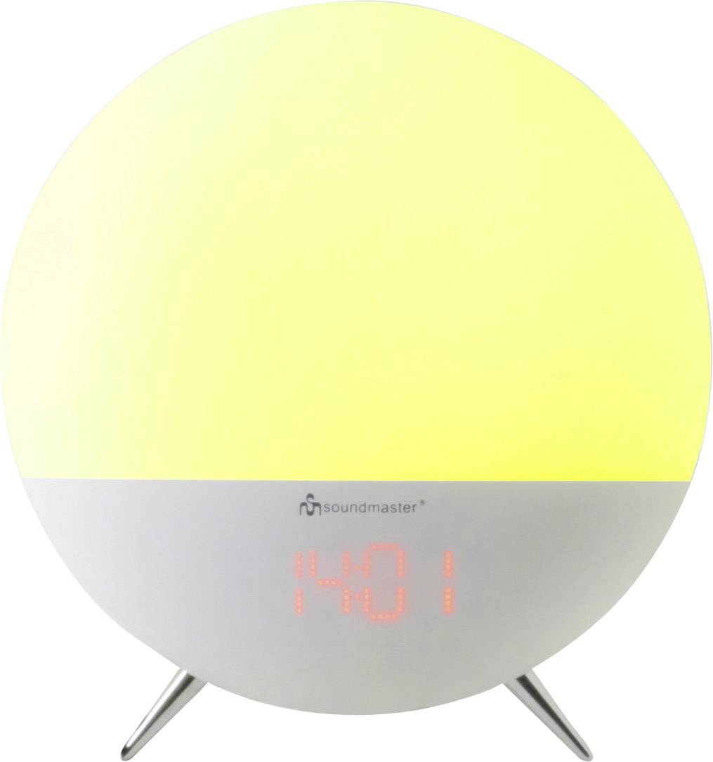 N/A FM soundmaster UR220WE blanc lumière d'ambiance-2