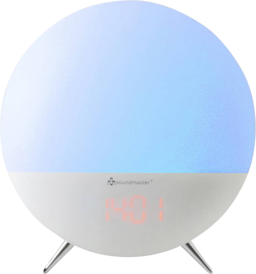 N/A FM soundmaster UR220WE blanc lumière d'ambiance-4