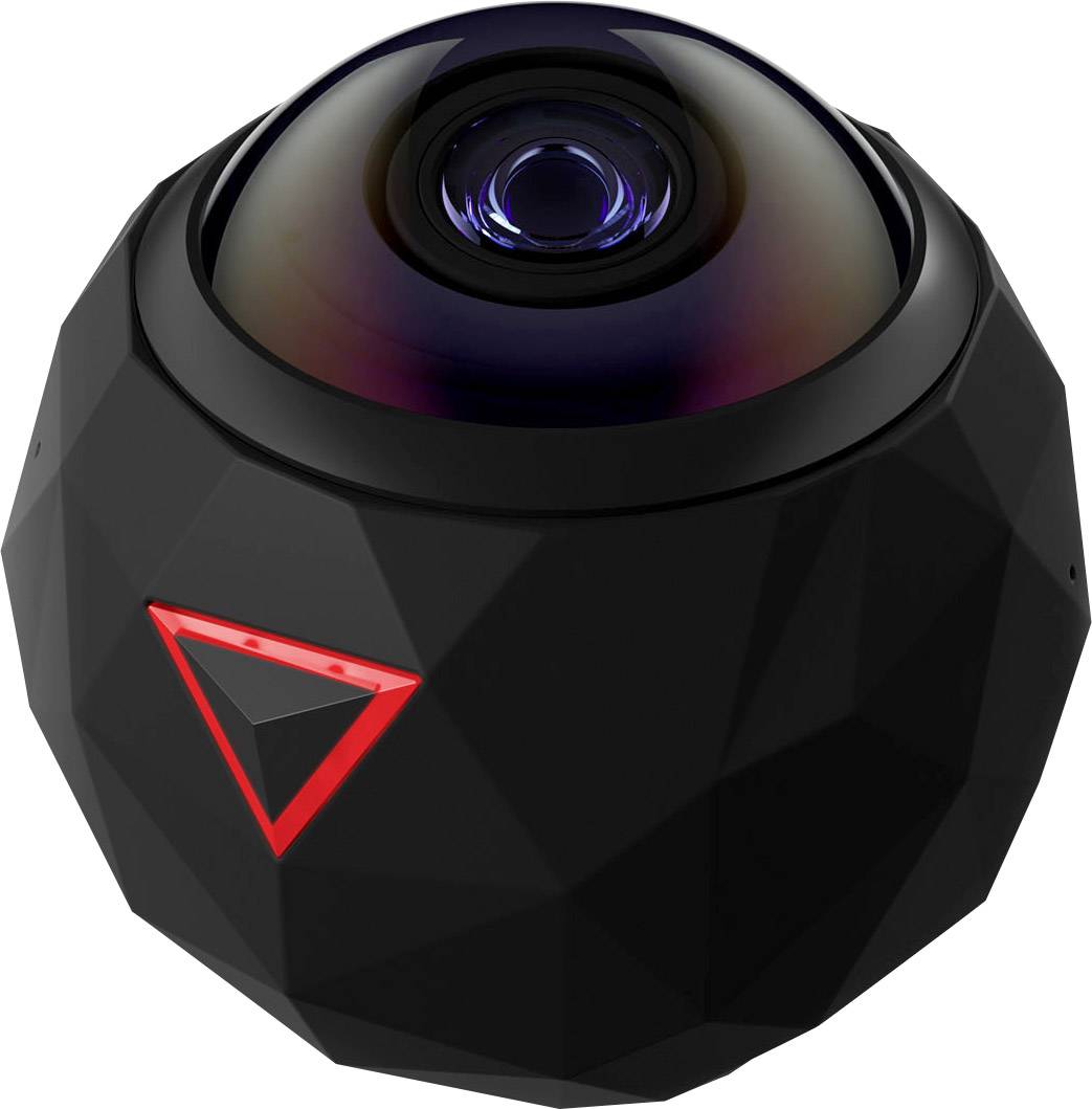 Caméra sport 360 Fly 4K 360°, 4K, mémoire interne, étanche, WiFi, protégé contre la poussière