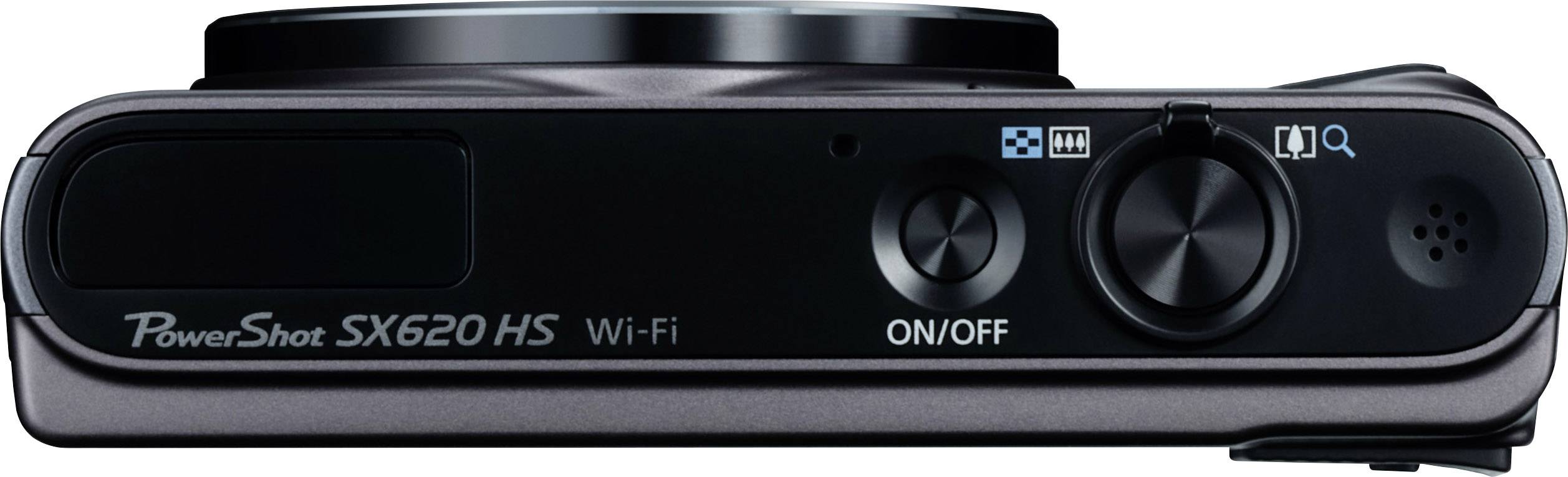 Appareil photo numérique Canon PowerShot SX620HS 20 Mill. pixel Zoom optique: 25 x noir vidéo Full HD, WiFi-5