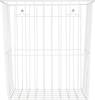 TORK 226002 Poubelle 24.6 l métal (l x H x P) 320 x 350 x 220 mm blanc avec support mural 1 pc(s)