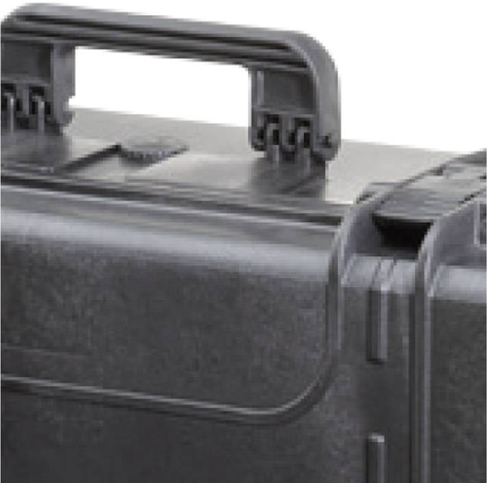Valise d'extérieur Perel HC540SH245TR (l x H x P) 604 x 283 x 473 mm noir 1 pc(s)-4