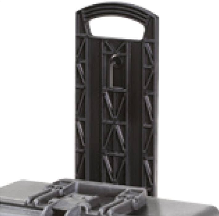 Valise d'extérieur Perel HC540SH245TR (l x H x P) 604 x 283 x 473 mm noir 1 pc(s)-5