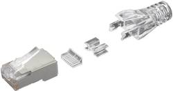 Connectique Rj45 Cat 6 Bel Stewart Connectors Ss 39200 036 Rj45 Male Droit Pole 8p8c Transparent 1 Pc S Conrad Fr